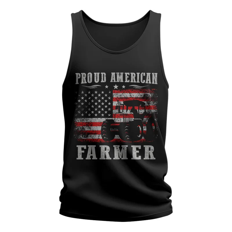 Proud American Farmer - Unisex Jersey Tank