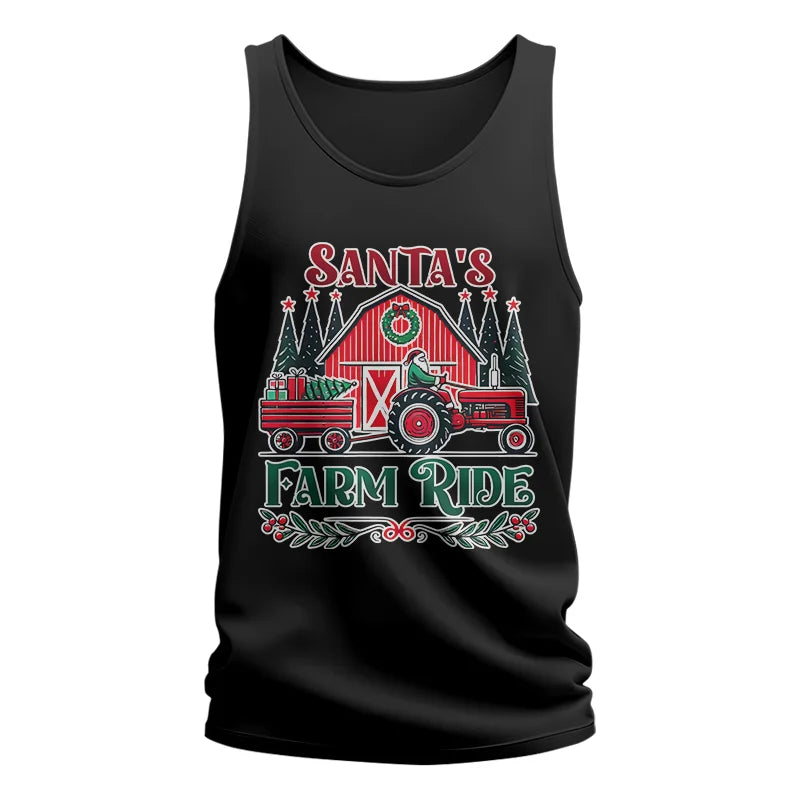 Santa's Farm Ride 1 - Unisex Jersey Tank