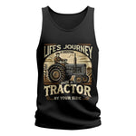 Smoother With A Tractor By Your Side - Unisex Jersey Tank