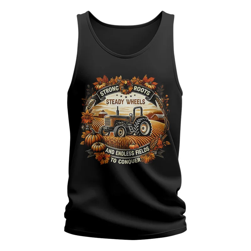 Thanksgiving Farmer Endless Fields To Conquer 1 - Unisex Jersey Tank