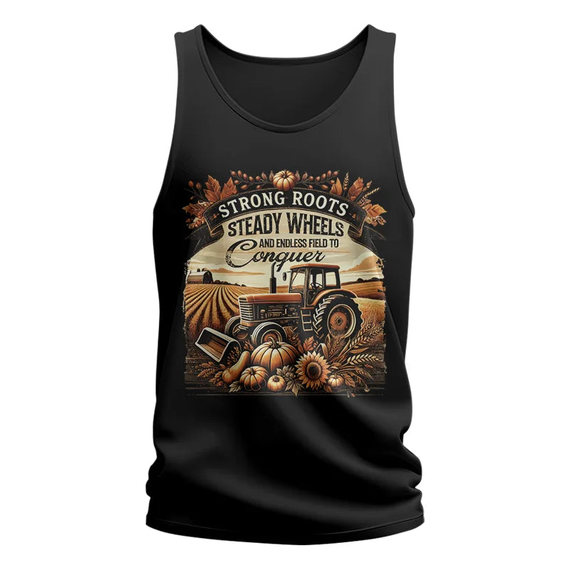 Thanksgiving Farmer Endless Fields To Conquer 2 - Unisex Jersey Tank