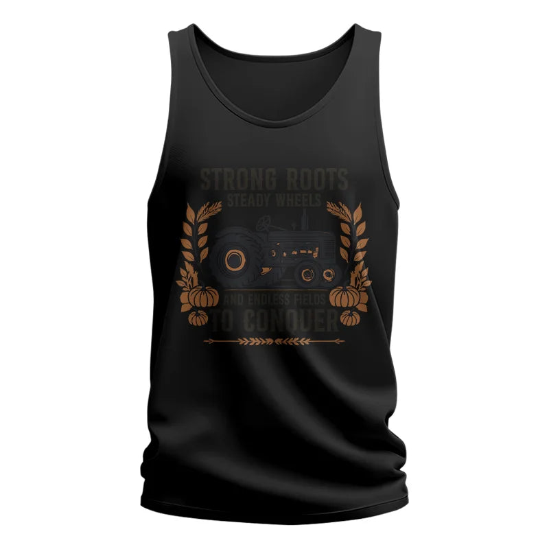 Image of Thanksgiving Farmer Endless Fields To Conquer 5 - Unisex Jersey Tank