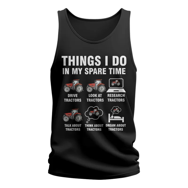 Things I Do In My Spare Time - Unisex Jersey Tank