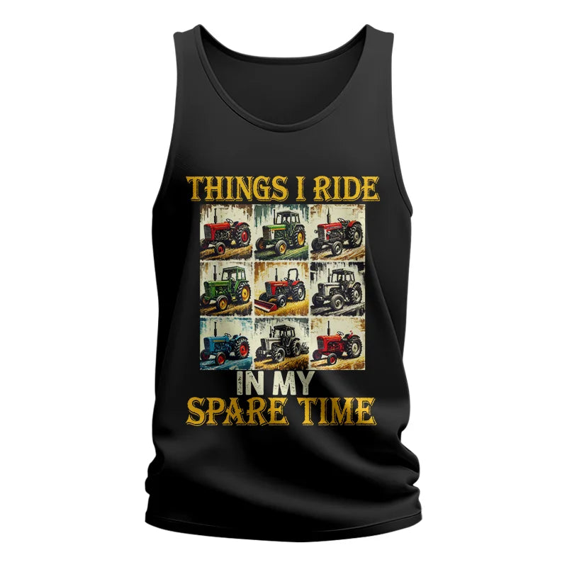 Things I Ride In My Spare Time 2 - Unisex Jersey Tank