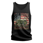 Veteran Farmer Still Serving 10 - Unisex Jersey Tank