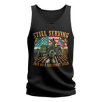 Veteran Farmer Still Serving 9 - Unisex Jersey Tank