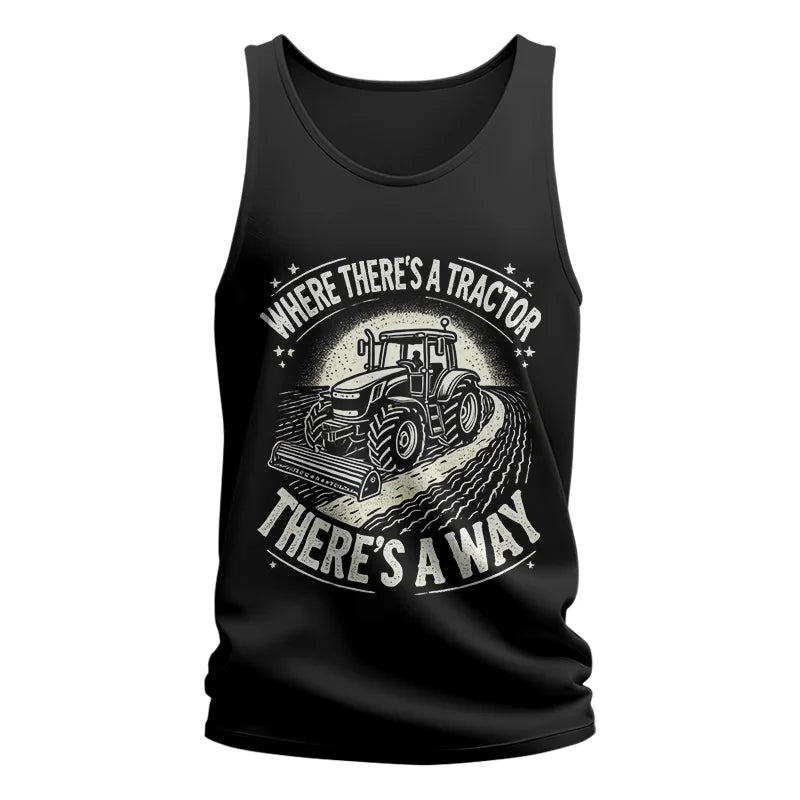 Image of Where There's A Tractor There's A Way 1 - Unisex Jersey Tank