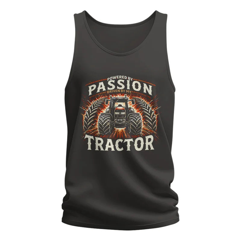 Driven By My Tractor - Unisex Jersey Tank