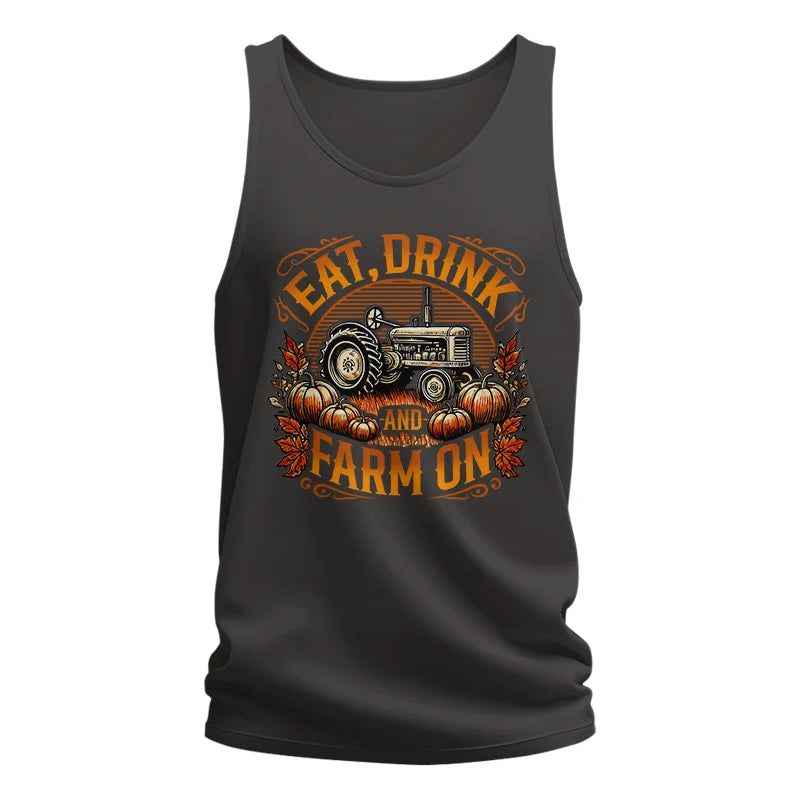 Eat Drink and Farm On 2 - Unisex Jersey Tank