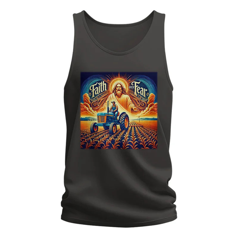 Faith Over Fear 1 - Unisex Jersey Tank