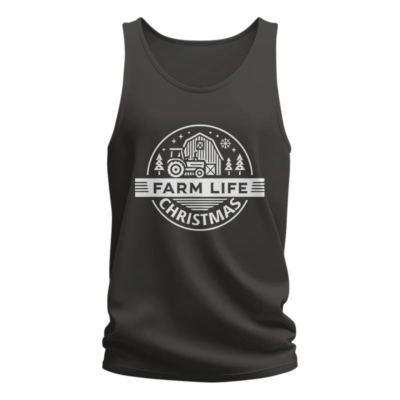 Farm Life Christmas 1 - Unisex Jersey Tank