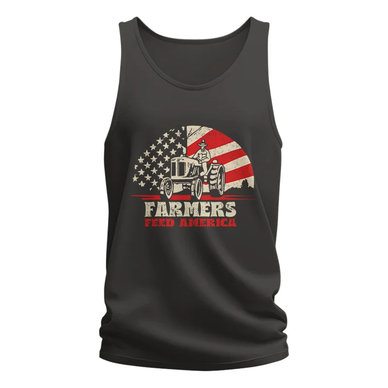 Farmers Feed America Support Farmers - Unisex Jersey Tank