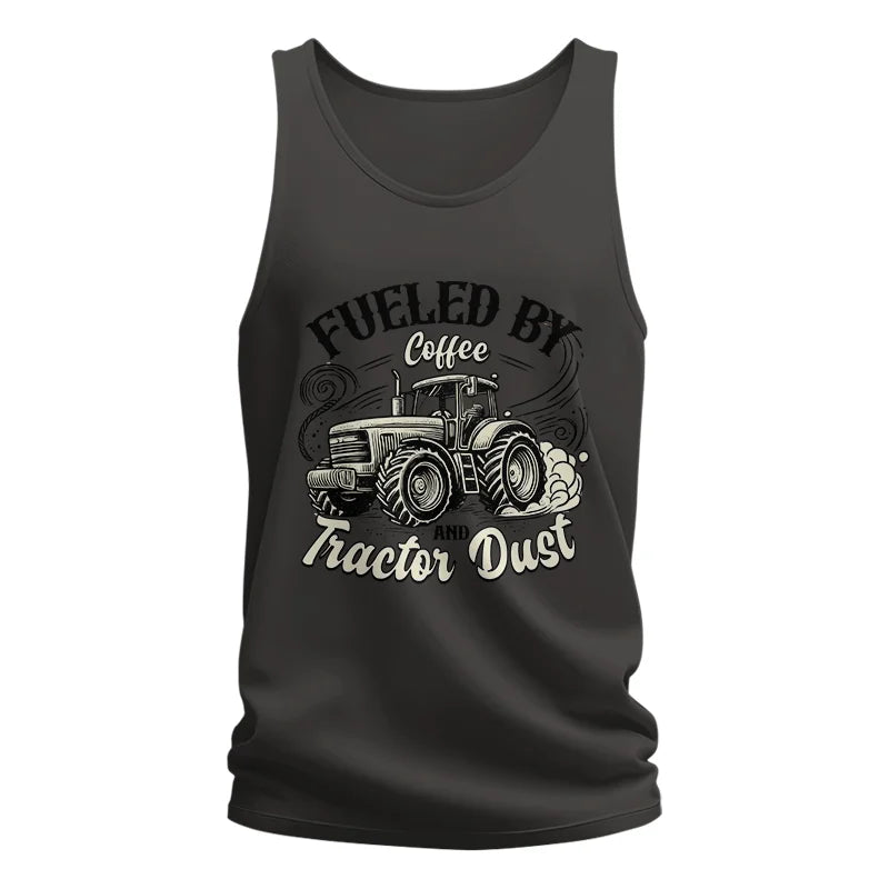 Image of Fueled By Coffee And Tractor Dust 2 - Unisex Jersey Tank