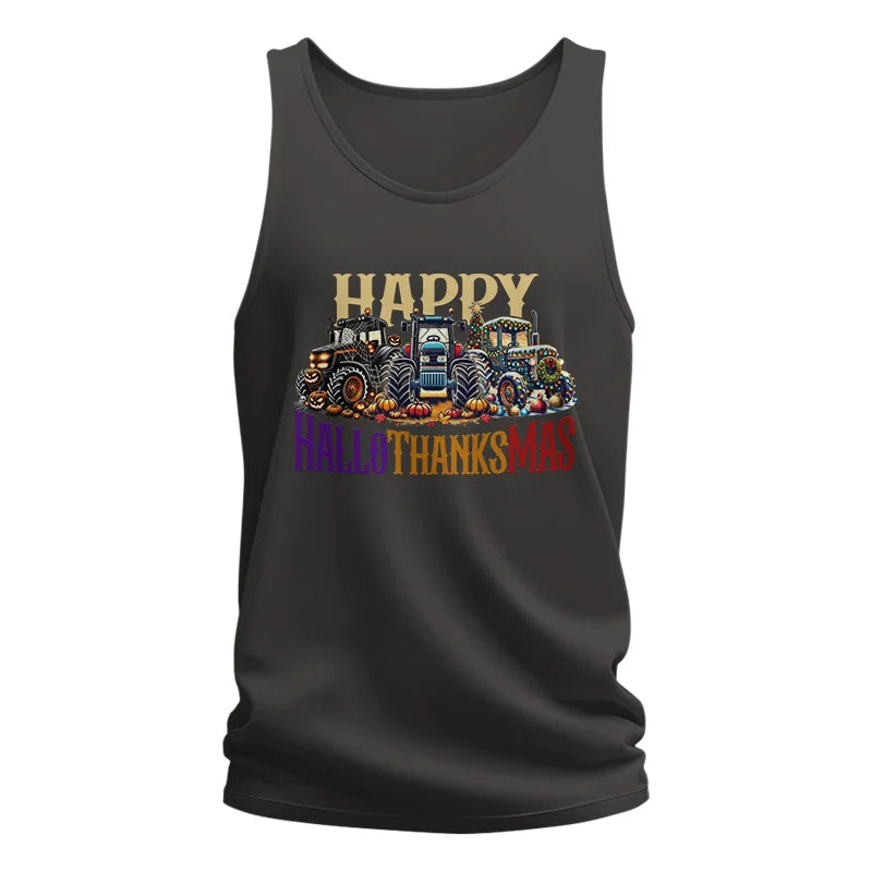 Happy HalloThanksMas - Unisex Jersey Tank