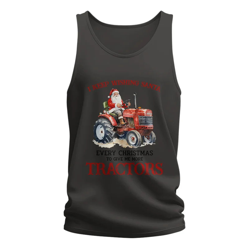 I Keep Wishing Santa 2 - Unisex Jersey Tank