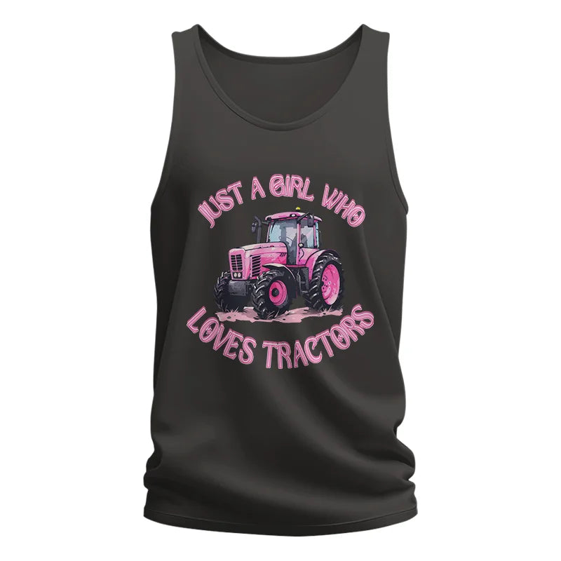 Just A Girl Who Loves Tractors 1 - Unisex Jersey Tank