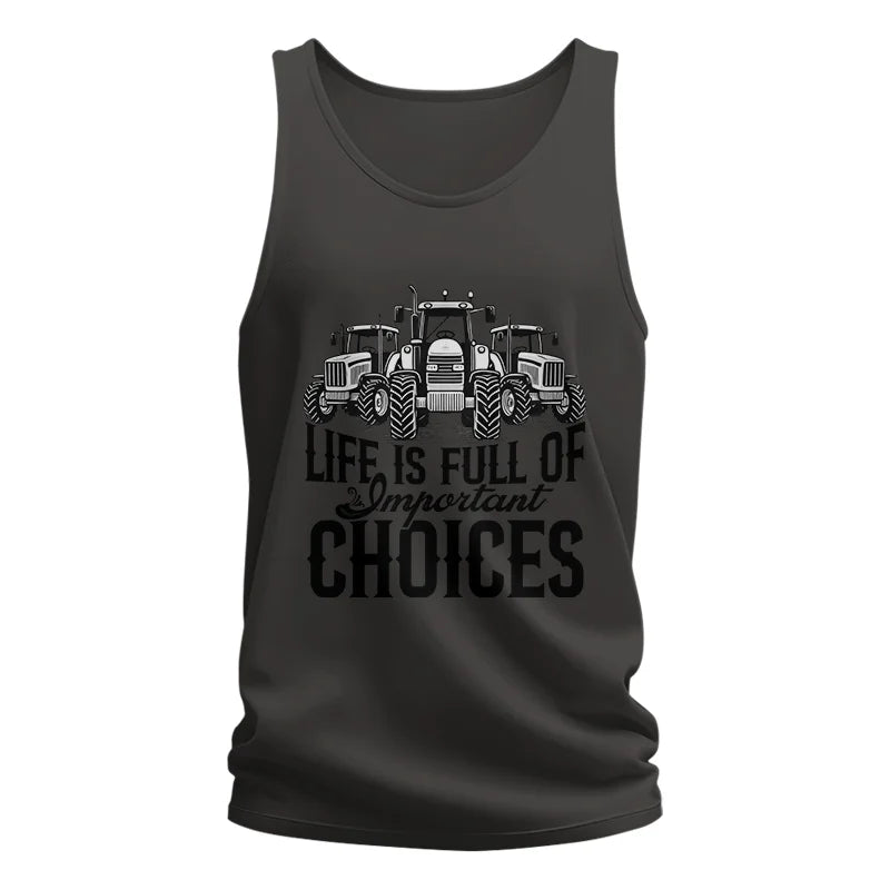 Image of Life Is Full Of Important Choices 2 - Unisex Jersey Tank