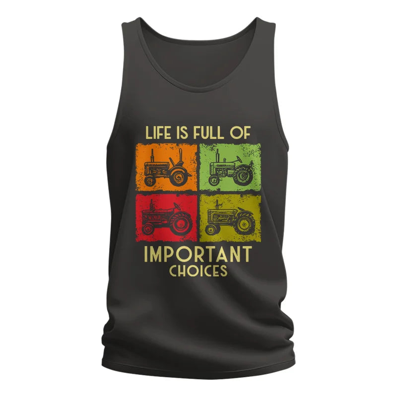 Image of Life Is Full Of Important Choices 33 - Unisex Jersey Tank