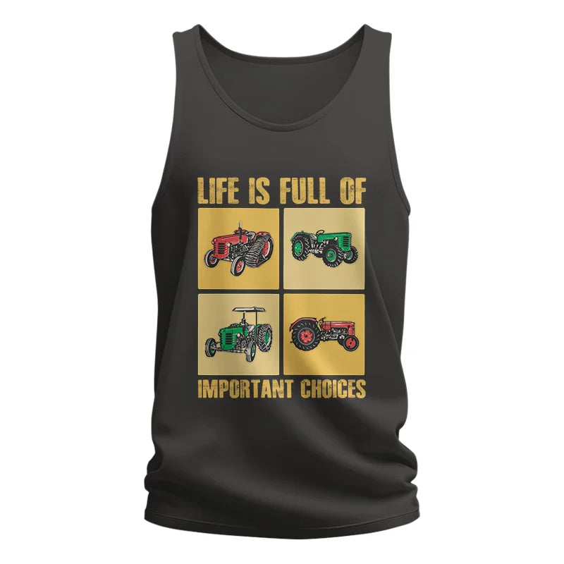 Image of Life Is Full Of Important Choices 38 - Unisex Jersey Tank