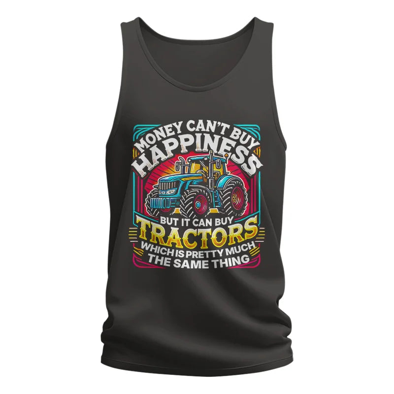 Money Can't Buy Happiness Can Buy Tractors - Unisex Jersey Tank