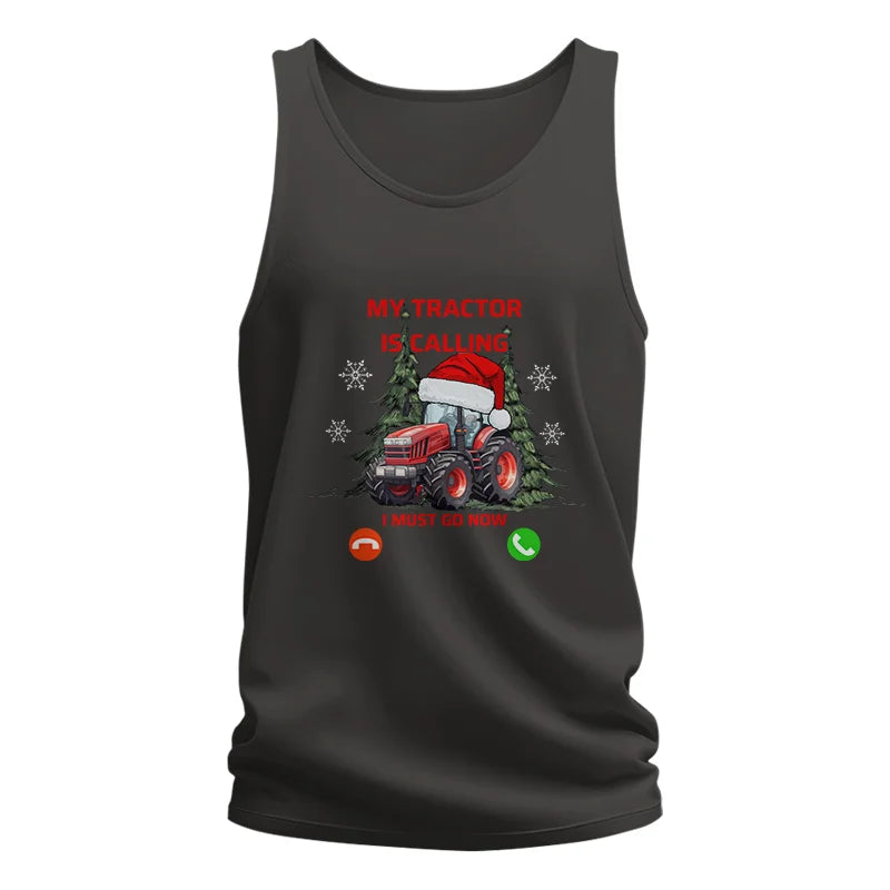 My Tractor Is Calling 2 - Unisex Jersey Tank