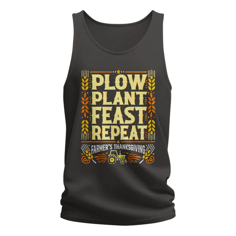 Image of Plow Plant Feast Repeat - Unisex Jersey Tank