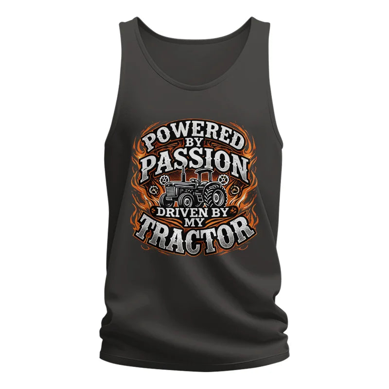 Powered By Passion Driven By My Tractor 5 - Unisex Jersey Tank