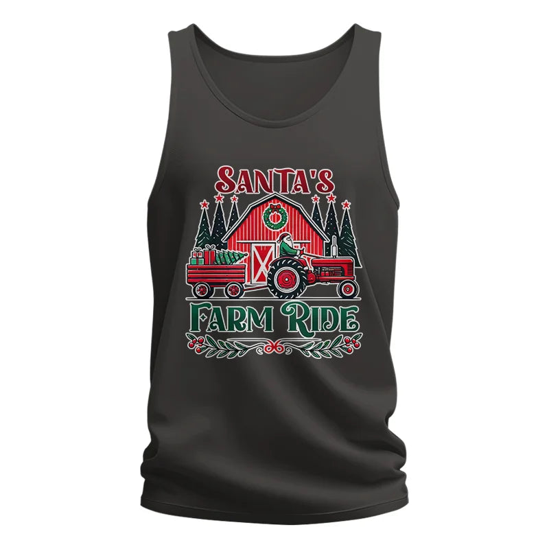 Santa's Farm Ride 1 - Unisex Jersey Tank