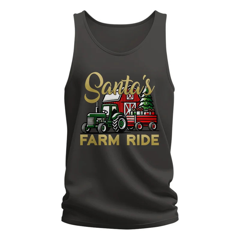 Image of Santa's Farm Ride 2 - Unisex Jersey Tank