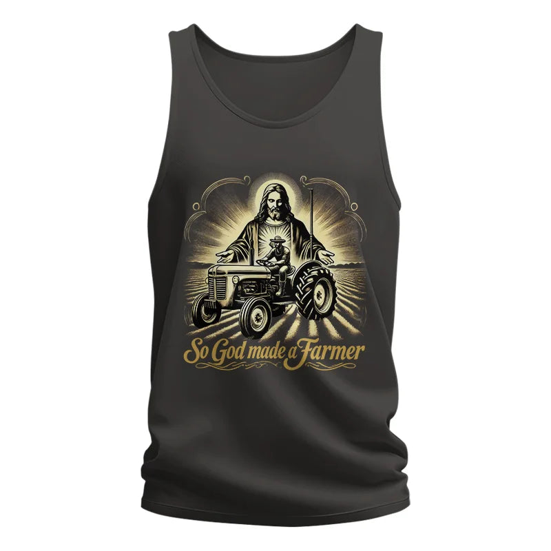 Image of So God Made A Farmer 2 - Unisex Jersey Tank