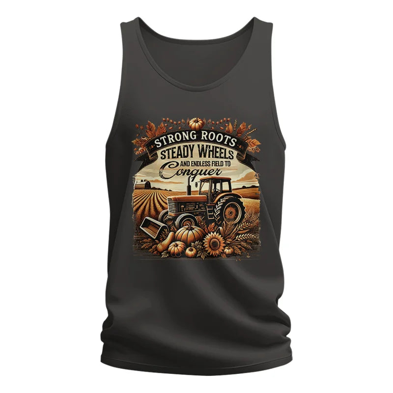 Thanksgiving Farmer Endless Fields To Conquer 2 - Unisex Jersey Tank