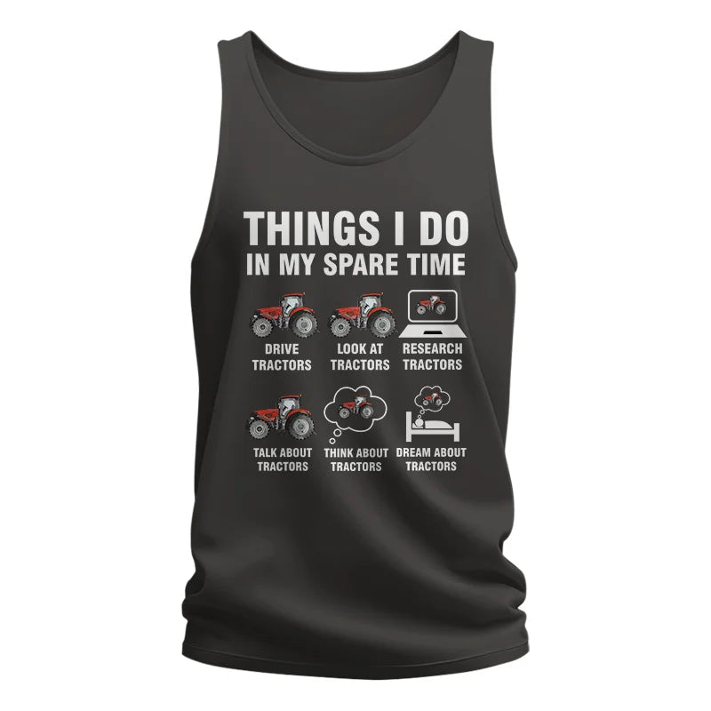 Things I Do In My Spare Time - Unisex Jersey Tank