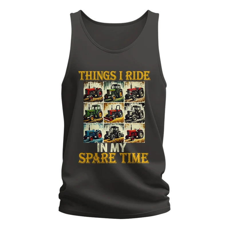 Things I Ride In My Spare Time 2 - Unisex Jersey Tank