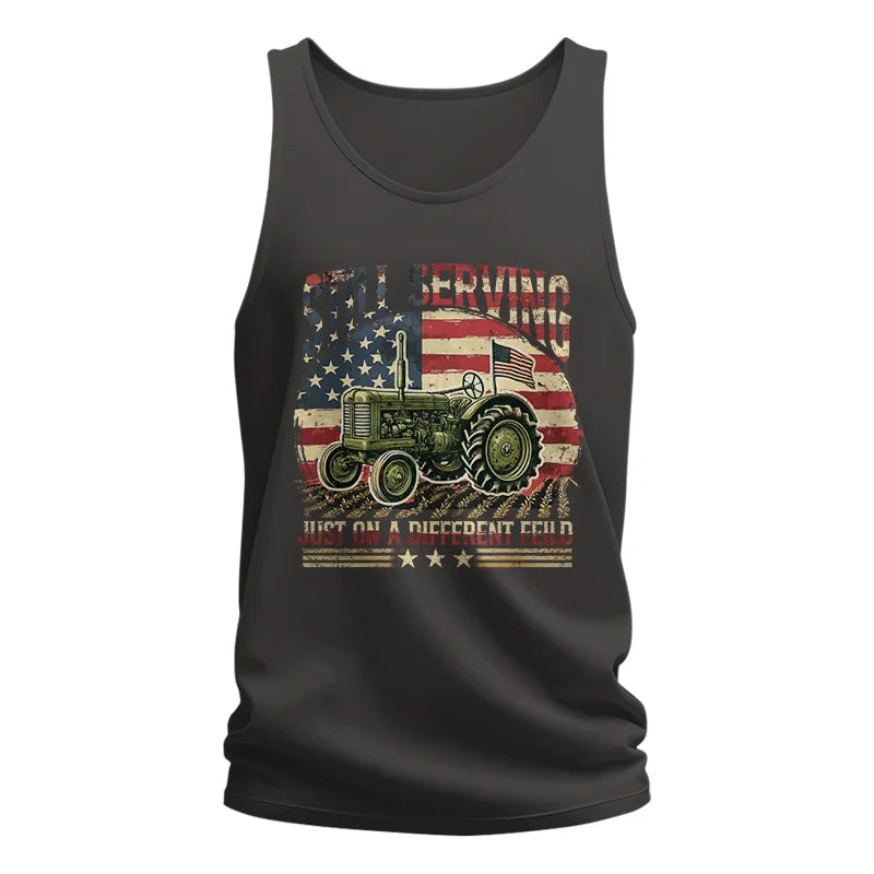 Veteran Farmer Still Serving 10 - Unisex Jersey Tank