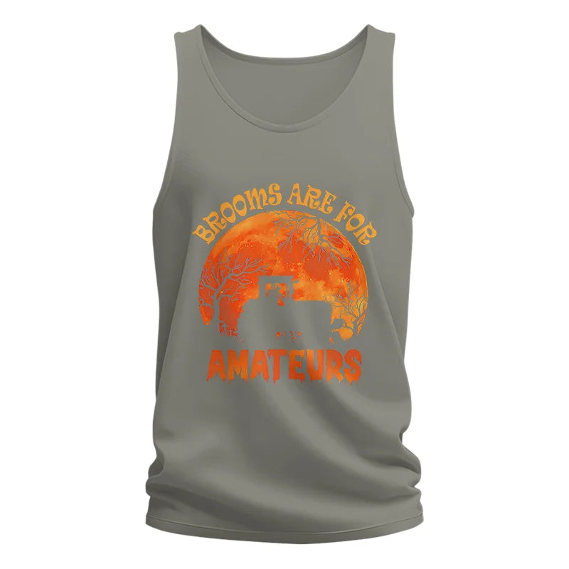 Brooms Are For Amateurs - Unisex Jersey Tank