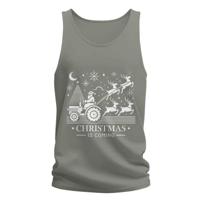 Image of Christmas Is Coming 3 - Unisex Jersey Tank