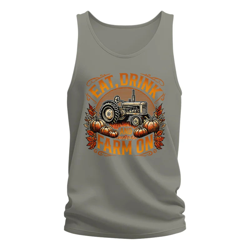 Eat Drink and Farm On 2 - Unisex Jersey Tank