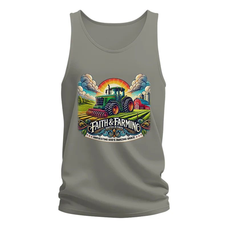 Image of Faith and Farming 5 - Unisex Jersey Tank