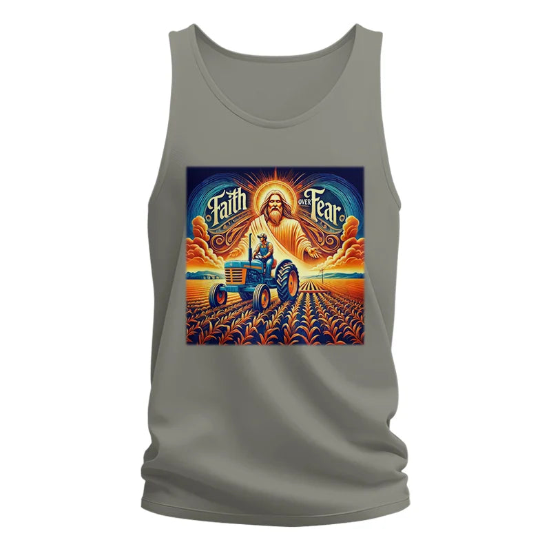 Faith Over Fear 1 - Unisex Jersey Tank