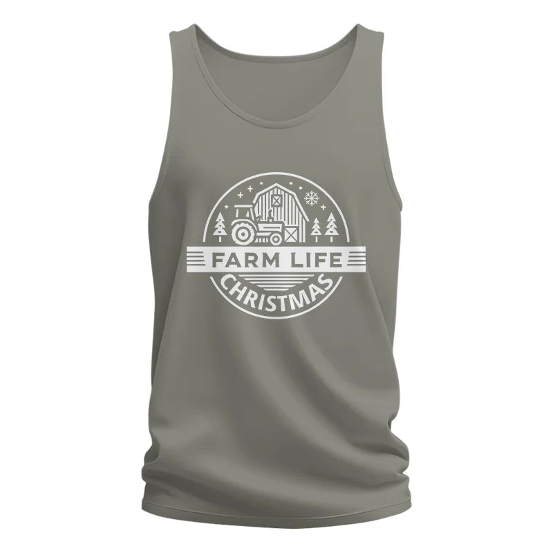 Farm Life Christmas 1 - Unisex Jersey Tank