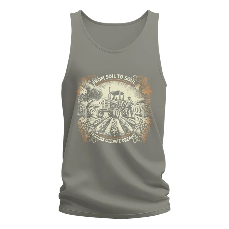 From Soil To Soul_Tractors Cultivate Dreams 2 - Unisex Jersey Tank