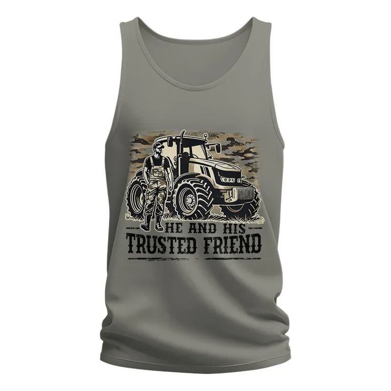 He and His Trusted Friend - Unisex Jersey Tank