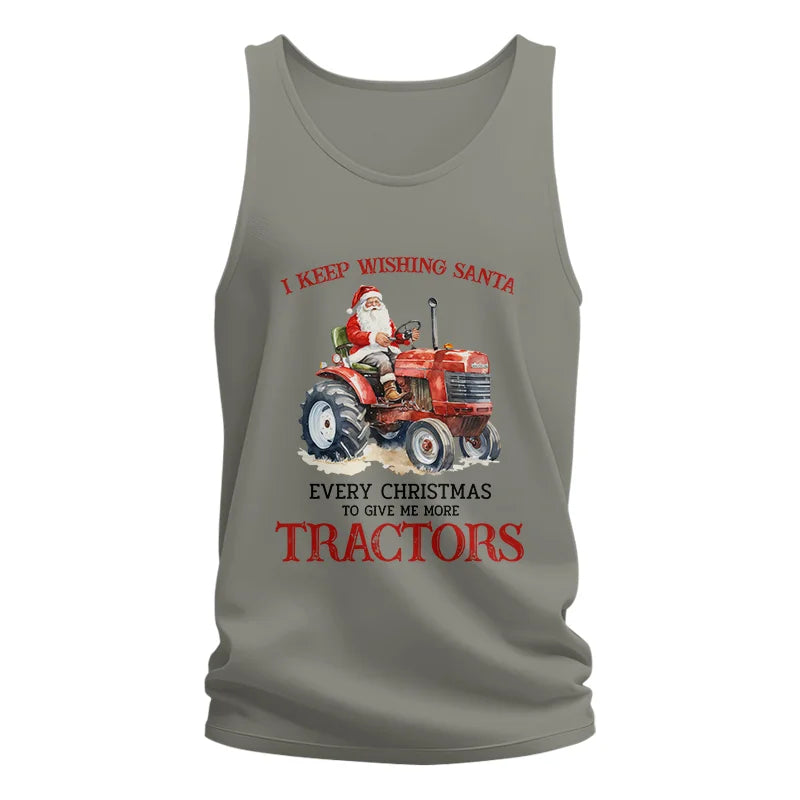 I Keep Wishing Santa 2 - Unisex Jersey Tank