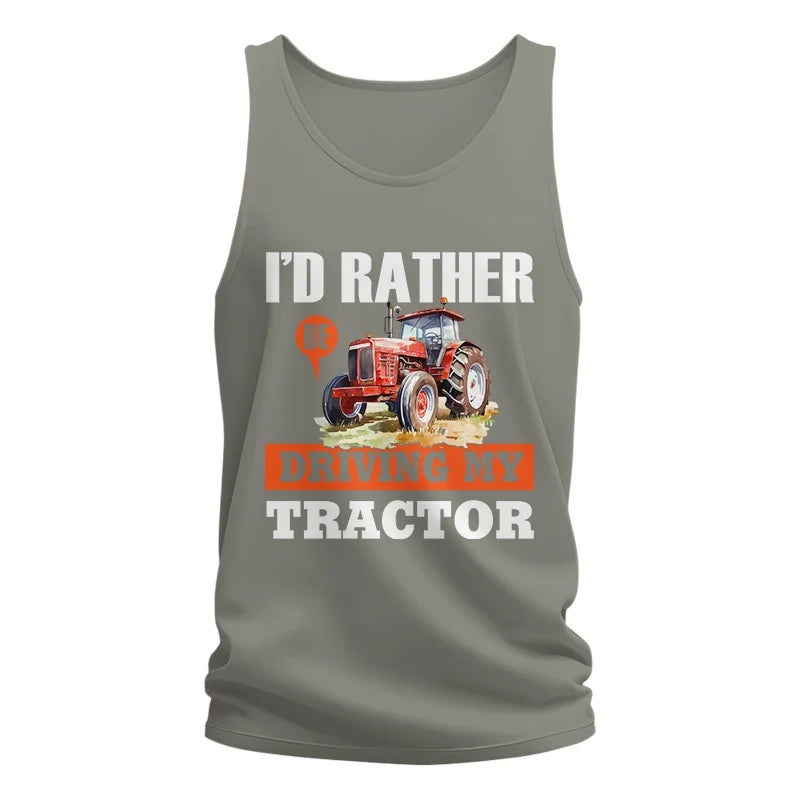 I Rather - Unisex Jersey Tank