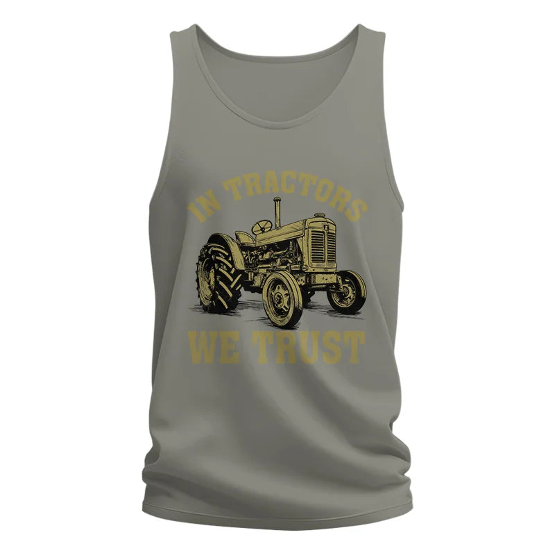 Image of In Tractors We Trust - Unisex Jersey Tank