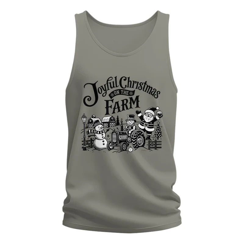 Joyful Christmas On The Farm 1 - Unisex Jersey Tank