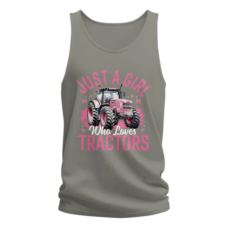 Just A Girl Who Loves Tractors 2 - Unisex Jersey Tank