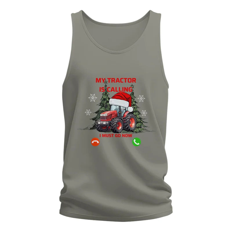 My Tractor Is Calling 2 - Unisex Jersey Tank