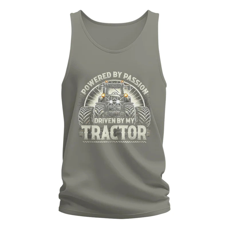 Powered By Passion Driven By My Tractor 6 - Unisex Jersey Tank