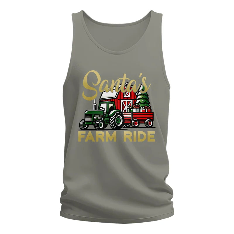 Image of Santa's Farm Ride 2 - Unisex Jersey Tank